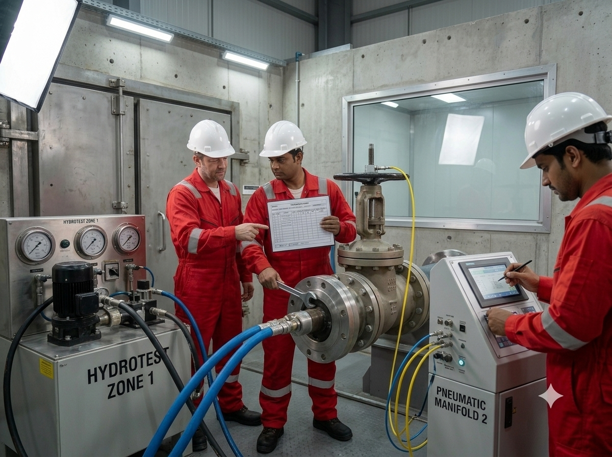 Hydrotesting & Pneumatic Testing